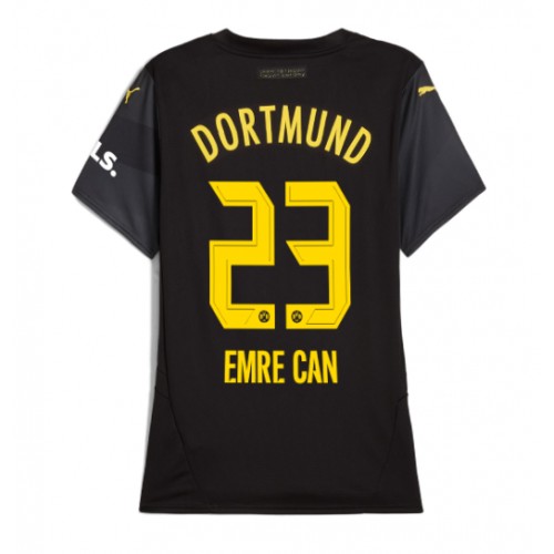 Borussia Dortmund Emre Can #23 Gostujuci Dres za Ženska 2024-25 Kratak Rukav